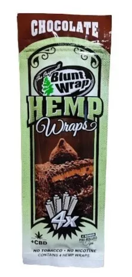 BLUNT HEMP WRAP X4
