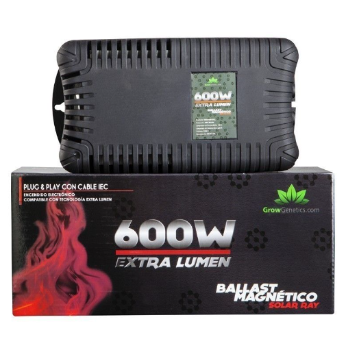 GROW GENETIC BALASTRO SOLAR RAY 600 W