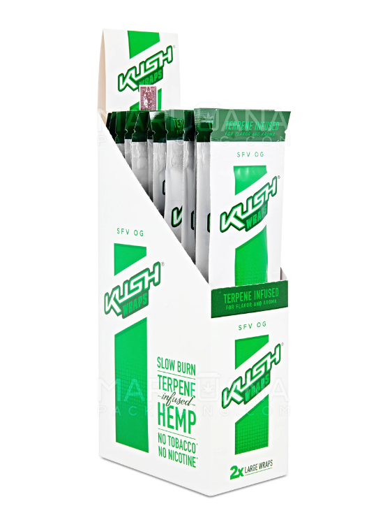 BLUNT KUSH HEMP WRAPS 2 UN SFV OG