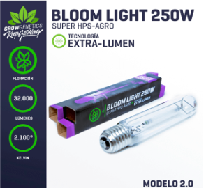 GROW GENETICS- AMPOLLETA SODIO 250W EXTRA LUMEN