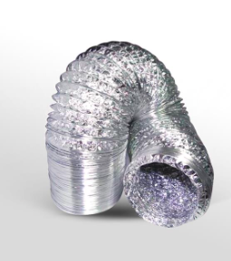 DUCTO TUBO ALUMINIO 152 mm X 5 metros