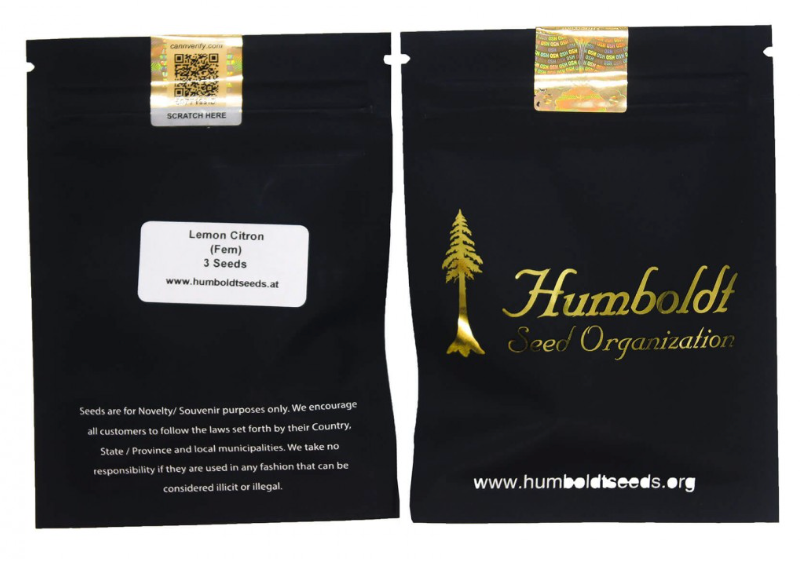 HUMBOLDT SEEDS LEMON CITRON X3