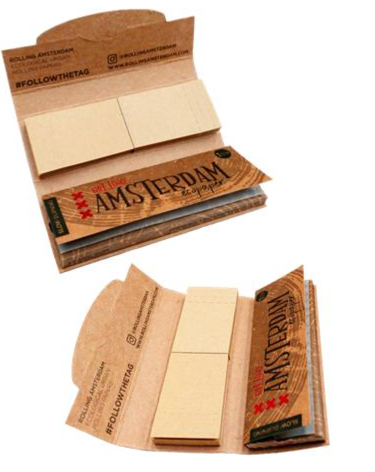 Papelillo Eco 1 1/4 + Tips - Rolling Amsterdam