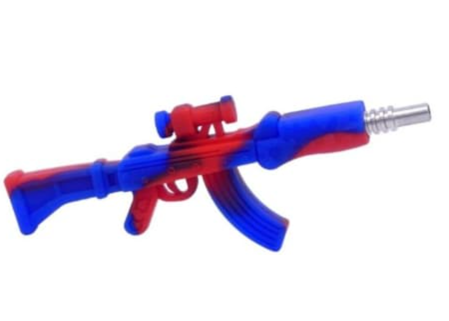 PIPA SILICONA ROSIN METRALLETA