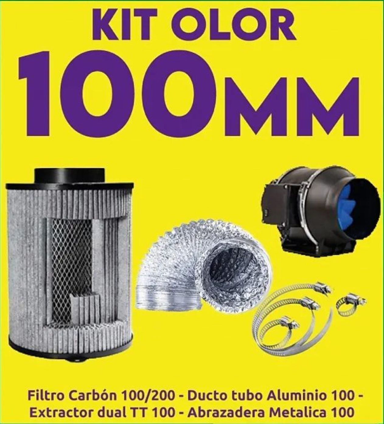 KIT ANTI OLOR 100 MM