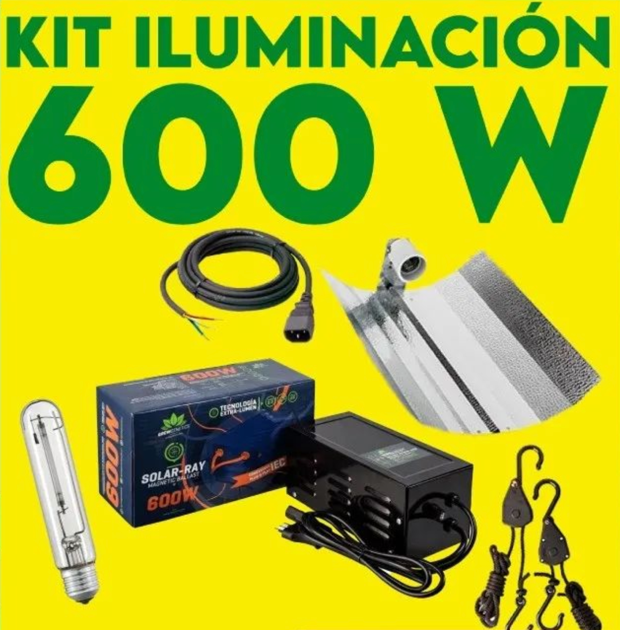 KIT ILUMINACION 600 WATTS