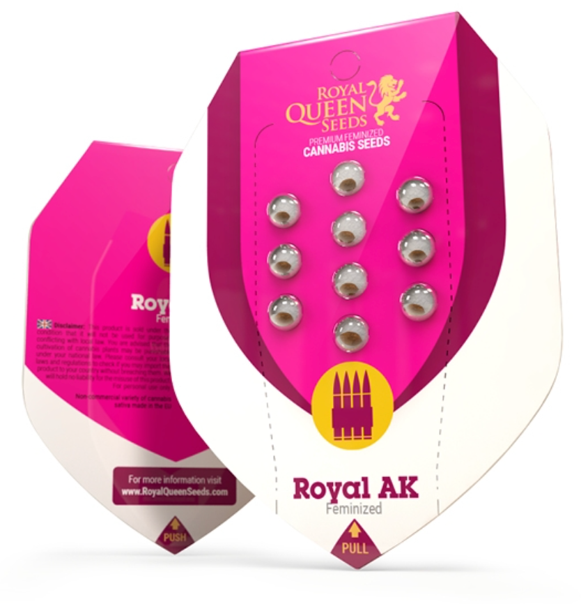 Royal AK Royal Queen Seeds (Pack: 3 uds)