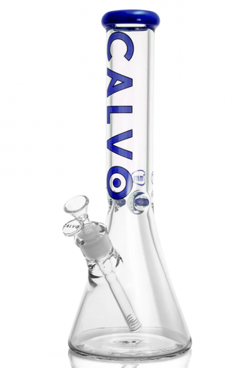 BEAKER PURPLE 35 CM CALVO GLASS