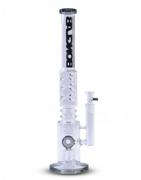 THE TRAS CLEAR BLACK BIG LOGO - BONGLAB