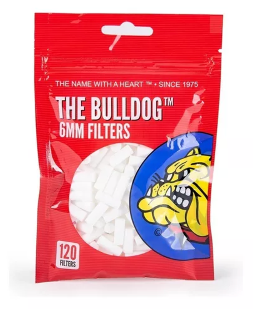 THE BULLDOG FILTRO 6MM 120UNID