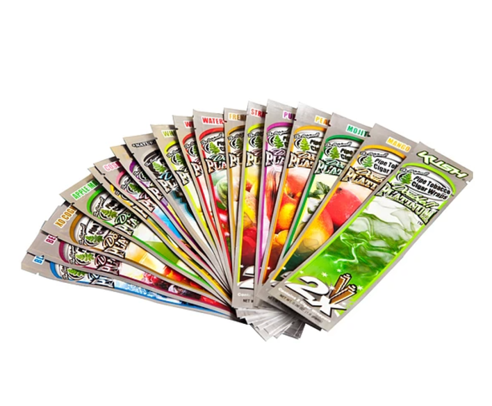 THE ORIGINAL BLUNT WRAP DOUBLE PLATINUM X2