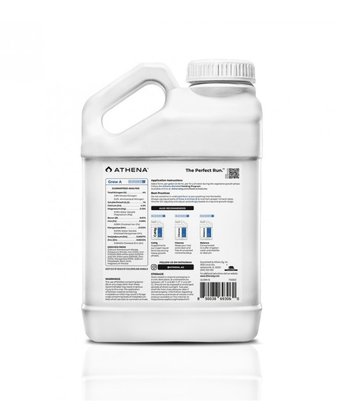 GROW A+B 1GAL ATHENA