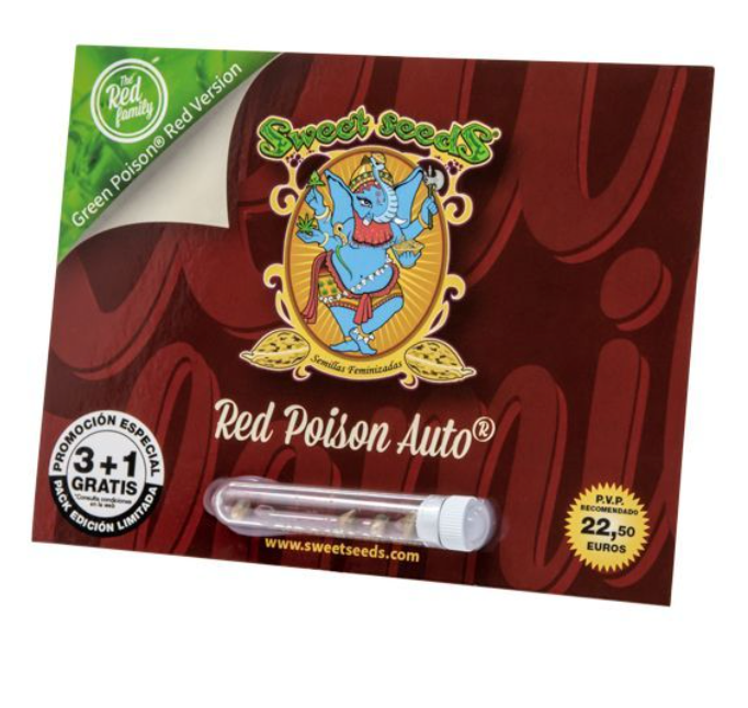 SWEET SEEDS RED POISON AUTO 3+1 UN