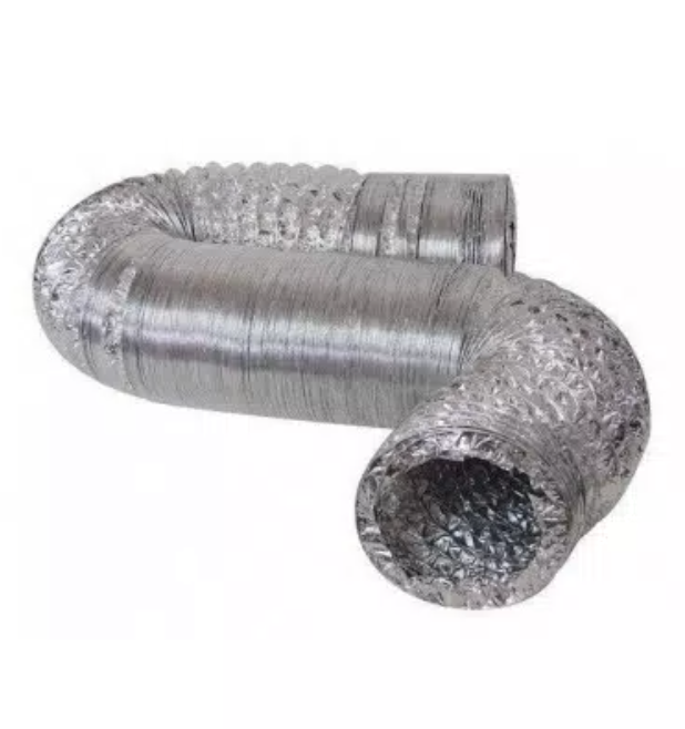 DUCTO TUBO ALUMINIO 127 mm X 10 metros