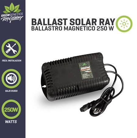 GROW GENETIC BALASTRO SOLAR RAY 250 W