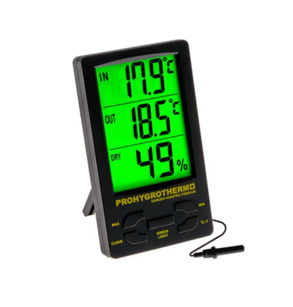 TERMOHIGROMETRO PROHYGRO PRO PREMIUM GARDEN HIGHPRO