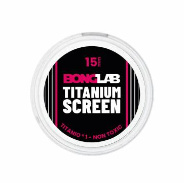 BONGLAB TITANIUM SCREEN GRADO 15MM 5 UNI