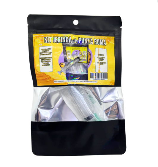 KIT JERINGA 10 ML + AGUJA (PUNTA ROMA)