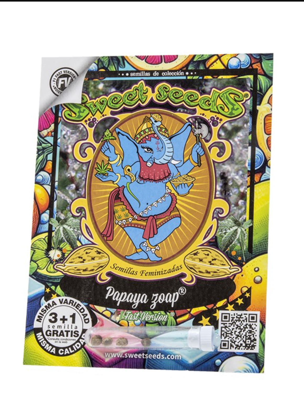 SWEET SEEDS PAPAYA ZOAP FAST VERSION 3+1