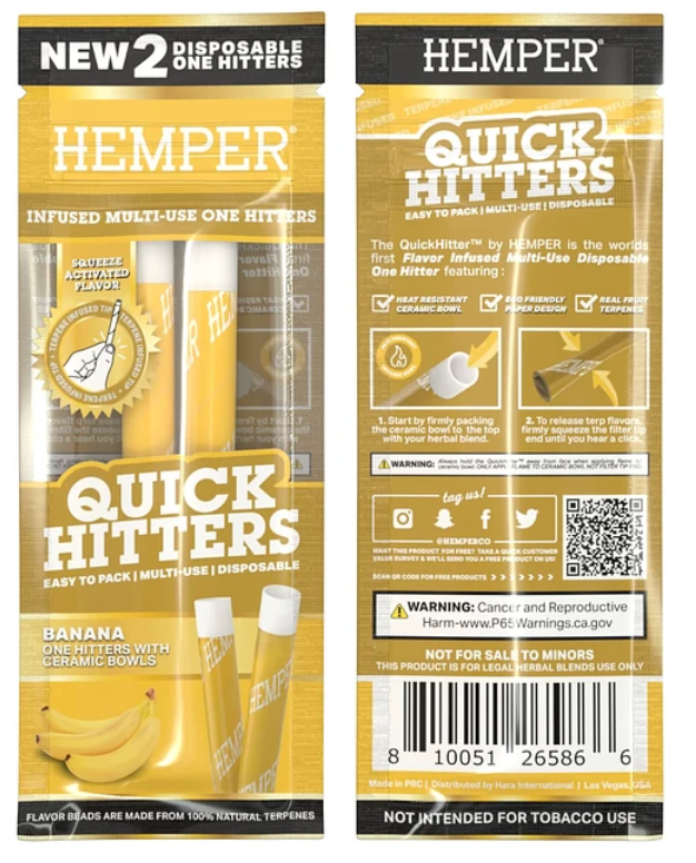HEMPER QUICK HITTERS X2 BANANA