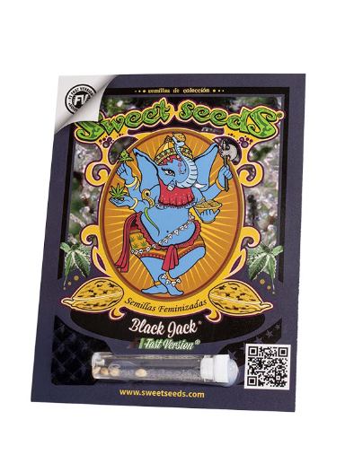 SWEET SEEDS BLACK JACK FEM 100 UNIDADES