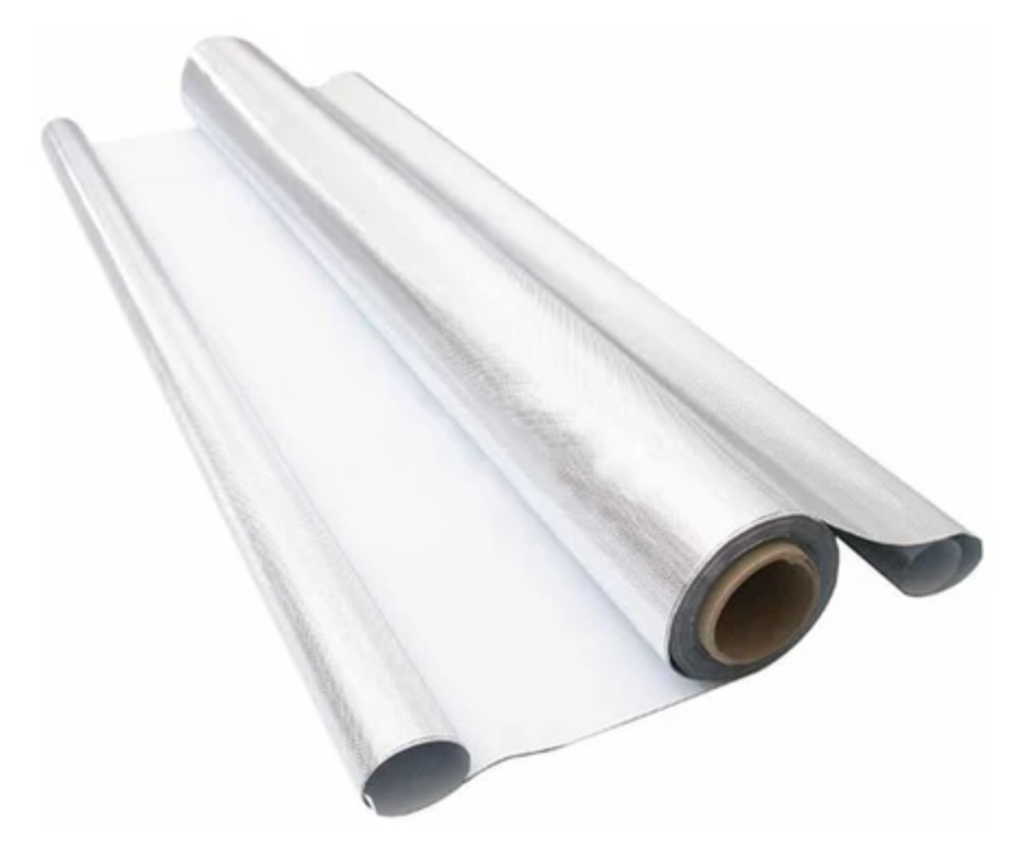 MYLAR DIAMOND SILVER WHITE 3 METROS X 1.20 METROS