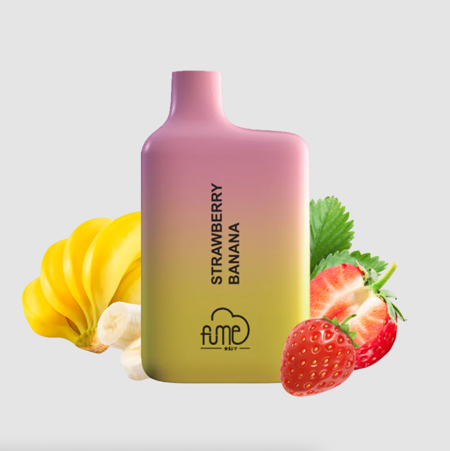 VAPE FUME 5000 PUFF STRAWBERRY BANANA