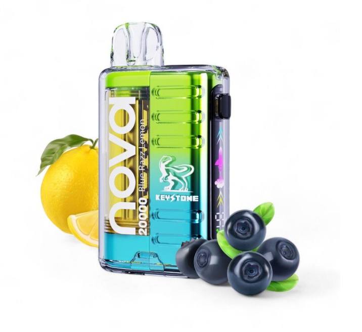 NOVA 20000 PUFFS CERO NICOTINA BLUE RAZZ LEMON