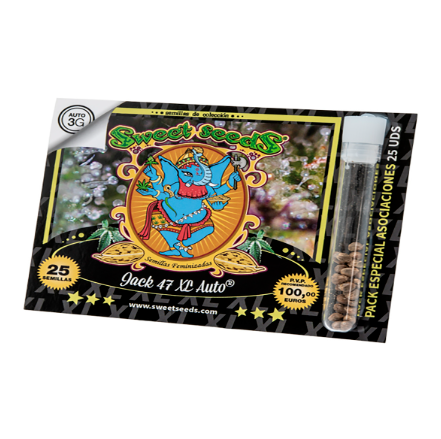 SWEET SEEDS JACK 47 XL AUTO 25 UNID