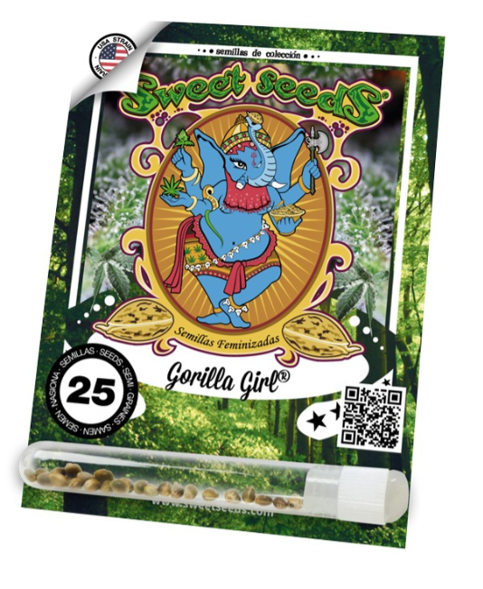 SWEET SEEDS GORILLA GIRL FEM 25 UNID