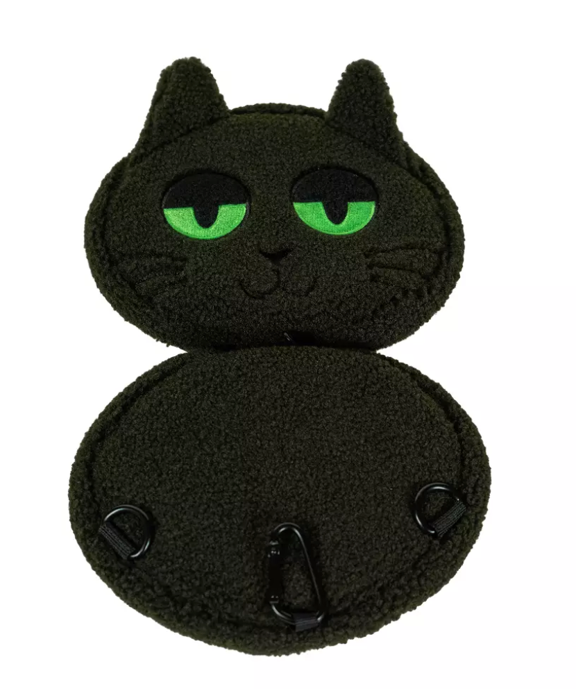 OZETA BOLSO PELUCHE IWIWIS GATO ANTI-OLOR (OJOS VERDES)