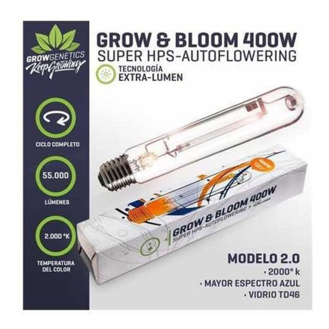 GROW GENETICS AMPOLLETA GROW AND BLOOM 400 W