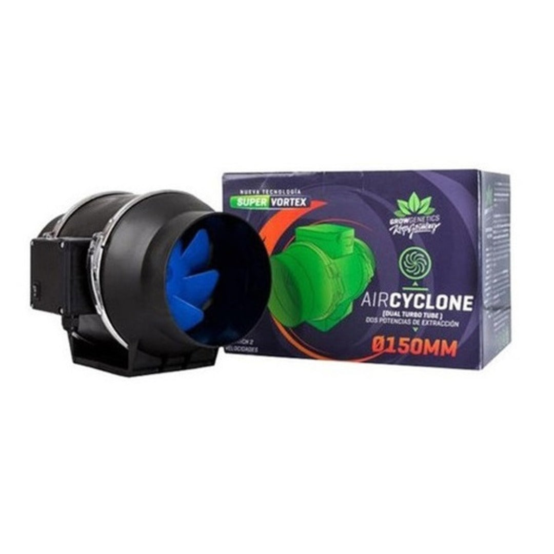 GROW GENETICS AIRCYCLONE EXTRACTOR DUAL TT 150 MM