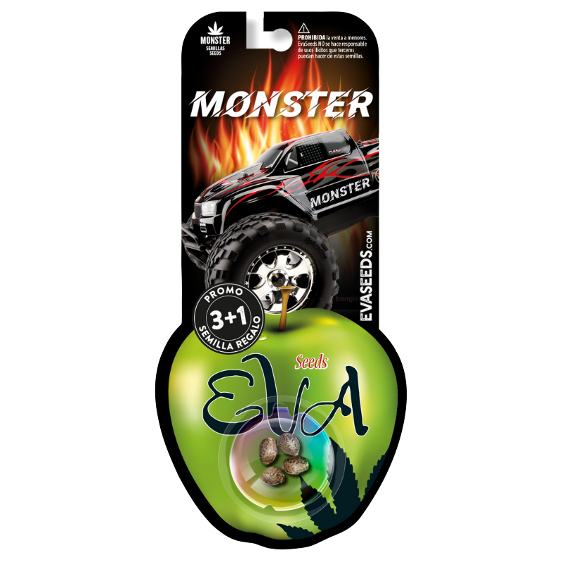 EVA SEEDS MONSTER FEM 3+1 UNID
