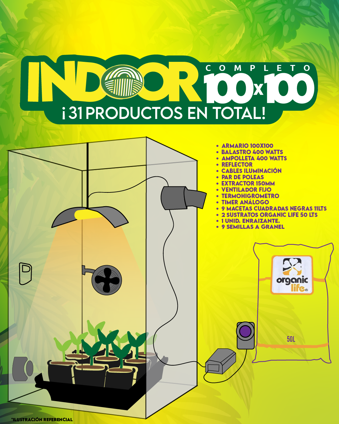 INDOOR 100x100 COMPLETO