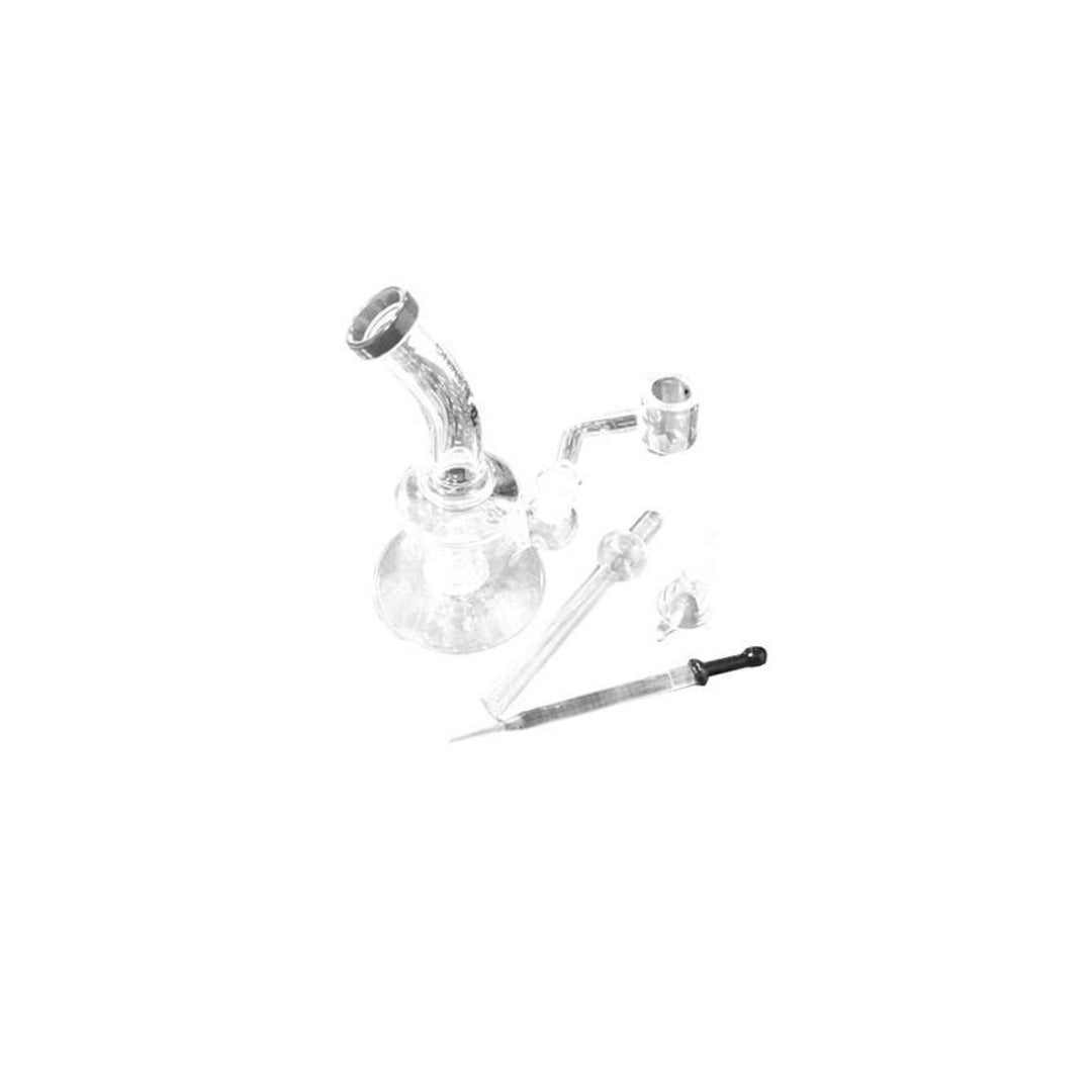 BURNING LOVING GLASS RIG 6 CON CAP Y DABBER DABBER