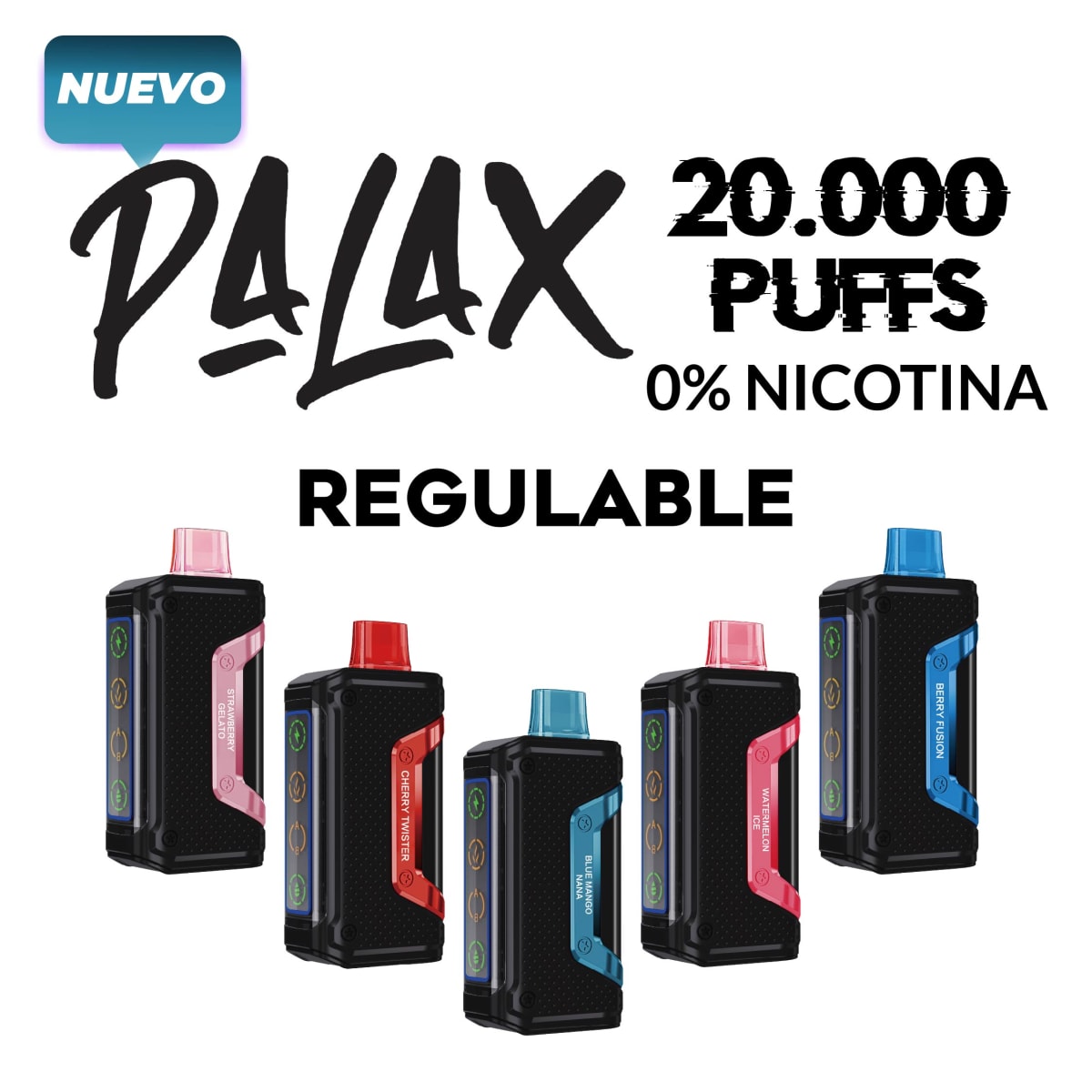 PALAX ZERO NICOTINE 20000PUFF