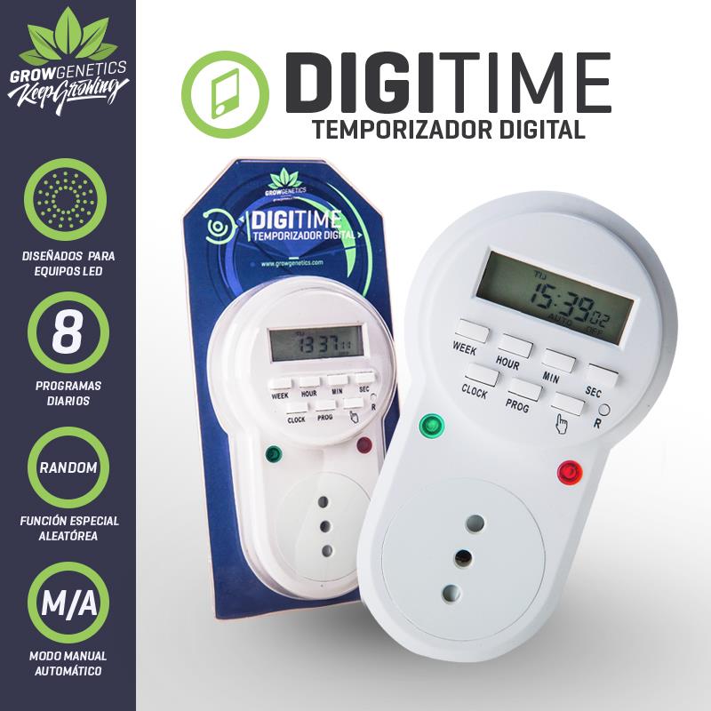 GROW GENETICS TEMPORIZADOR DIGITAL