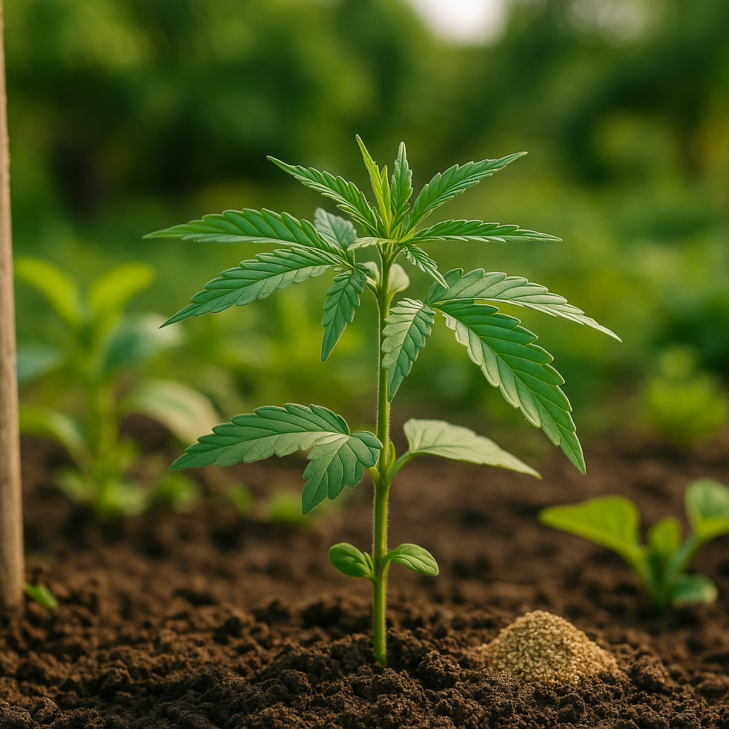 Cultivo exterior: cómo cuidar tus plantas de cannabis en las primeras semanas