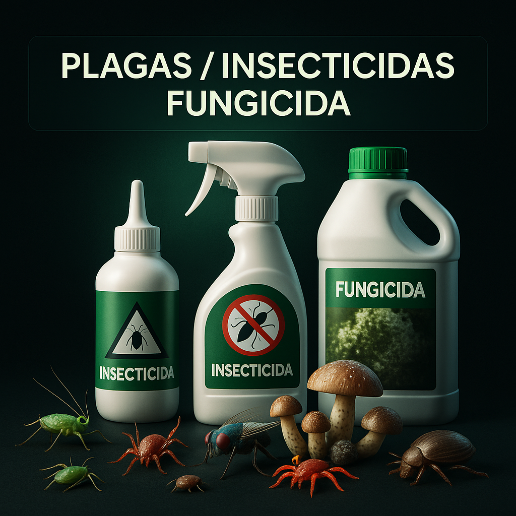 PLAGAS / INSECTICIDAS / FUNGICIDA