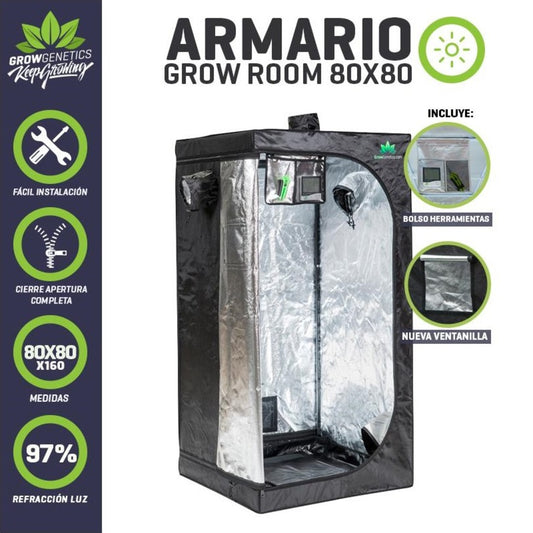 GROW GENETICS ARMARIO GROW ROOM 80X80X160