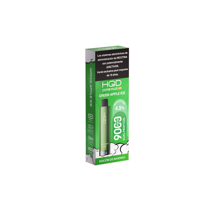 VAPER HQD CUVIE PLUS 2.0 9000 PUFFS