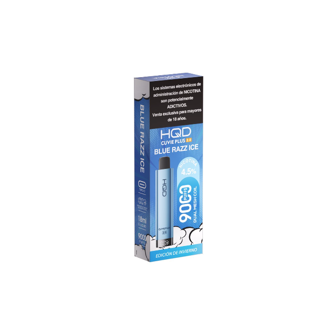 VAPER HQD CUVIE PLUS 2.0 9000 PUFFS
