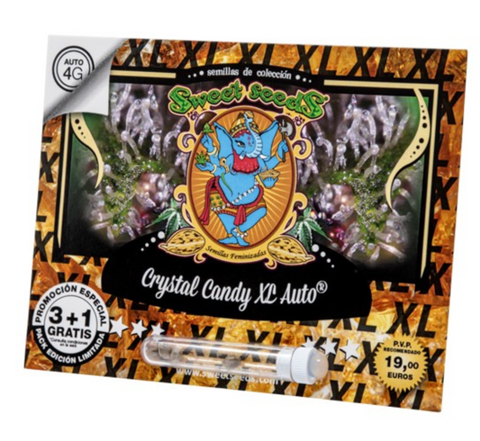 SWEET SEEDS CRYSTAL CANDY AUTO  XL X 3+1