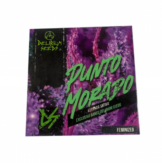 DELIRIUM SEEDS PUNTO MORADO FEM 4 UNID