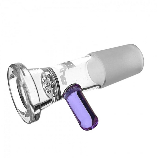 BONGLAB QUEMADOR HONEYCOMB MACHO 18 MM MORADO