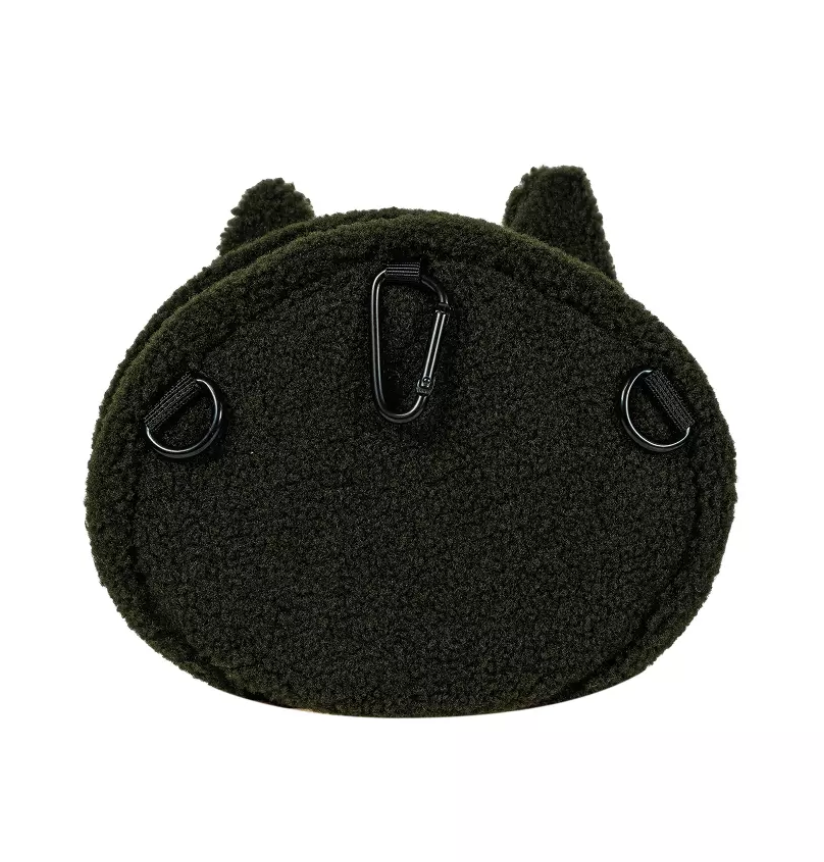 OZETA BOLSO PELUCHE IWIWIS GATO ANTI-OLOR (OJOS VERDES)