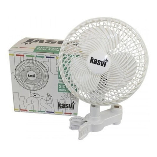 KASVI VENTILADOR OSCILANTE 20W / 20CM